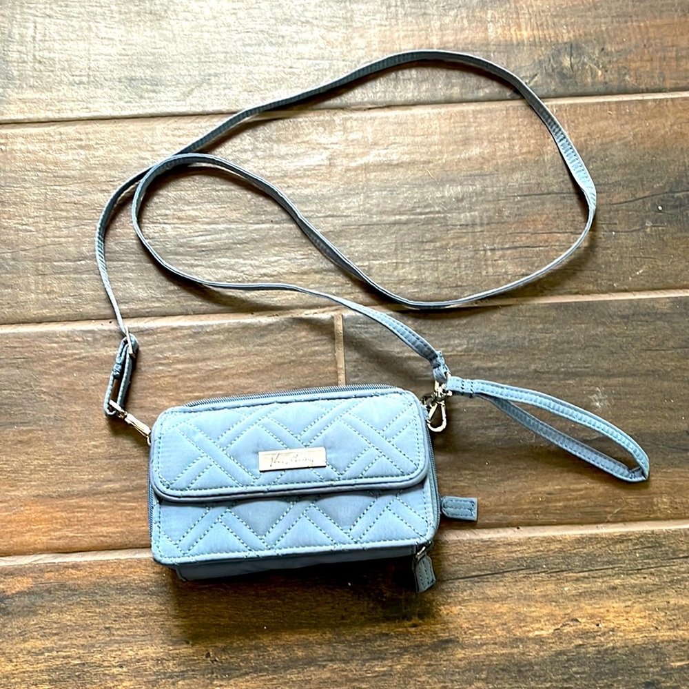 Vera Bradley crossbody wallet/wristlet.